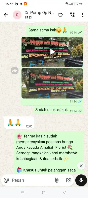 Testimonial Papan duka JEMBRANA